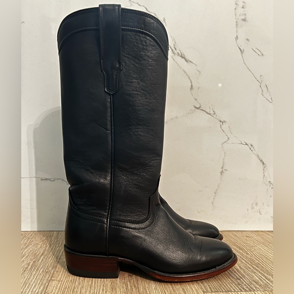 Tecovas Dark Leather Boots